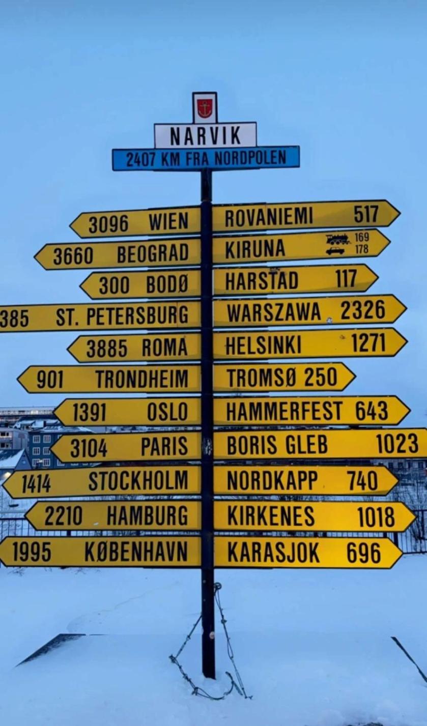Koselig Leilighet I Narvik Sentrum 5 Soveplasser Gratis Parkering Og Gratis Internett מראה חיצוני תמונה